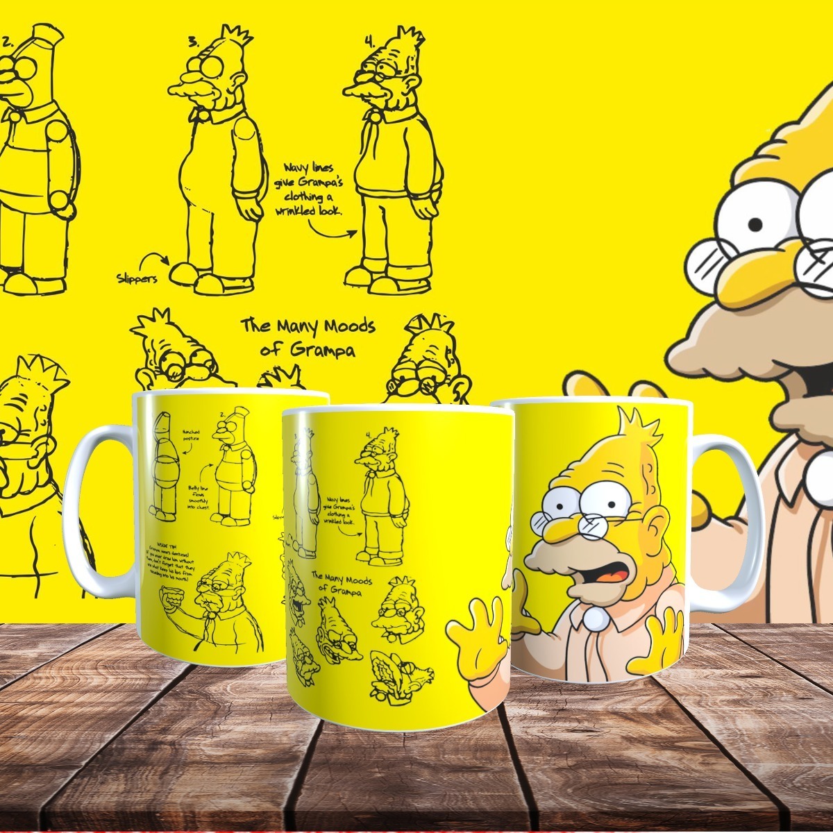 Taza Personalizada Diseño Simpsons M4 - Imagen 5