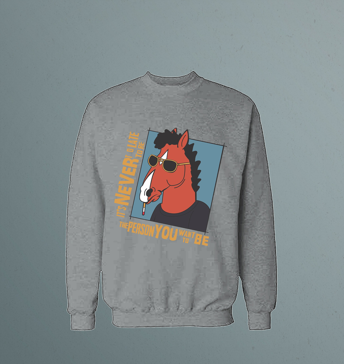 Buzo Bojack Horseman Memoestampados - Imagen 4
