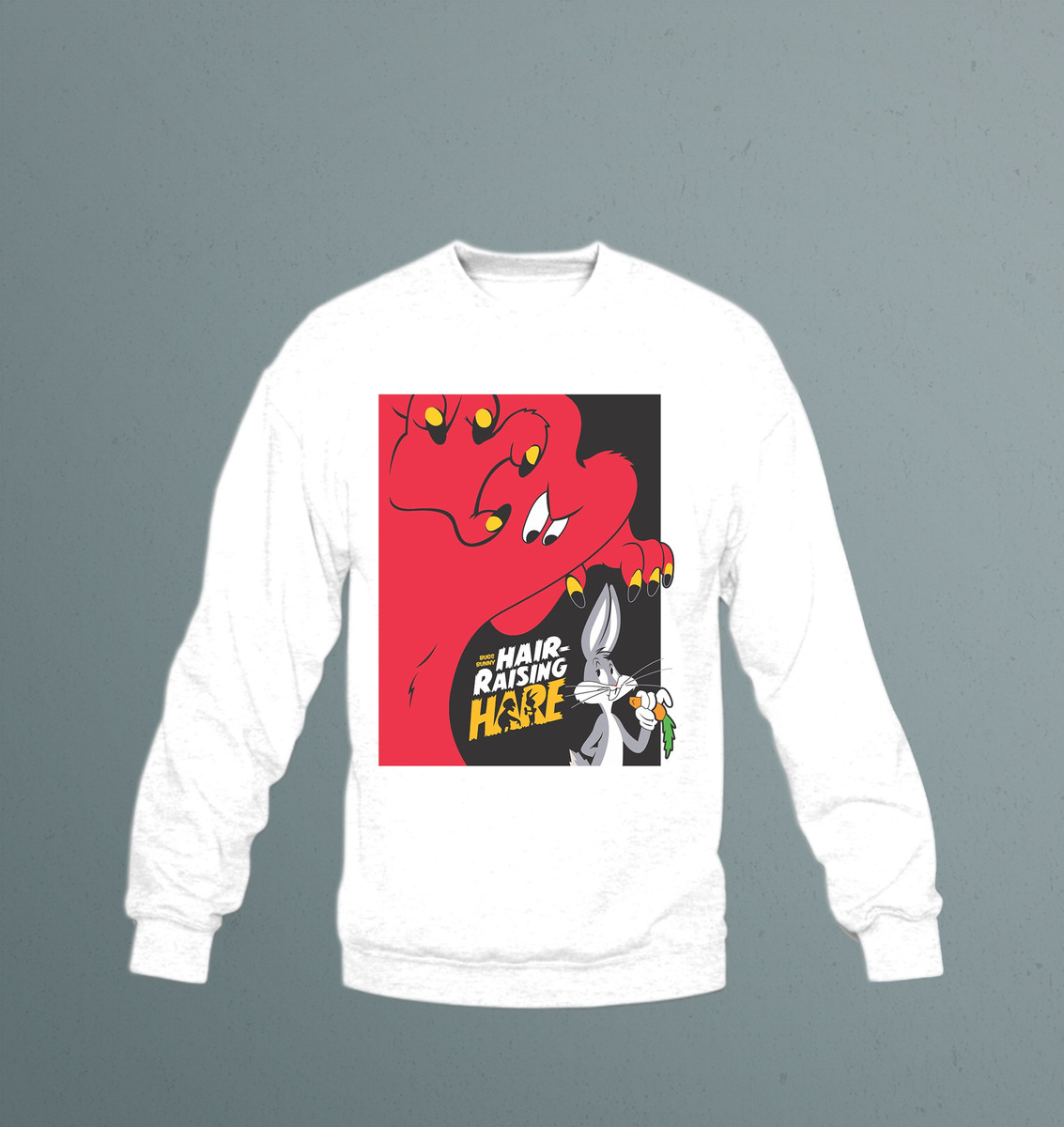 Buzo Bugs Bunny Hair Raising Hare Memoestampados - Imagen 6