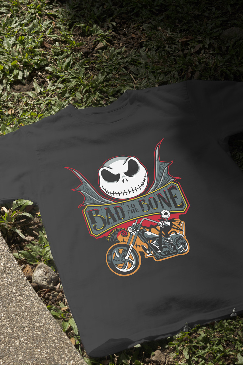 Remera: Bad To Bone Jack Memoestampados - Imagen 4