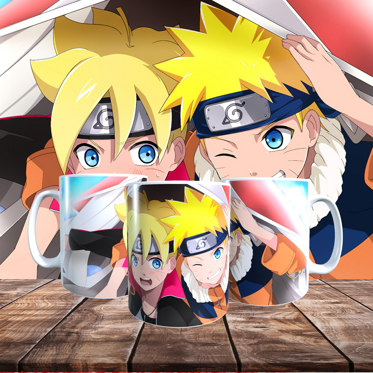 Taza Personalizada Diseño Naruto Anime Serie T430 - Imagen 5