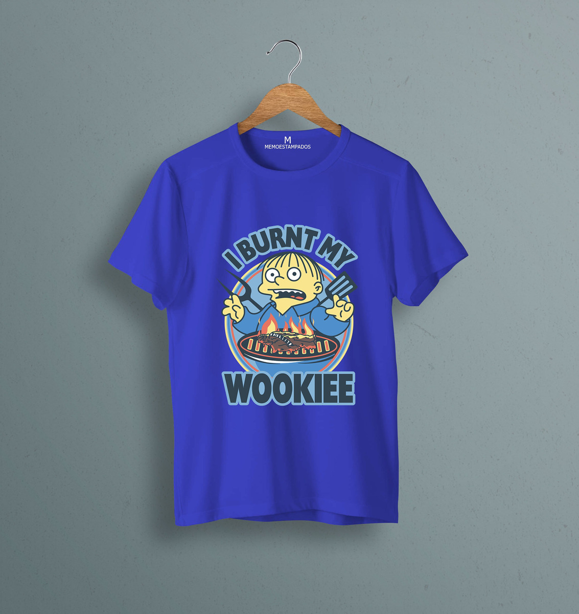 Remera: I Burnt My Wookie Ralph Memoestampados - Imagen 4