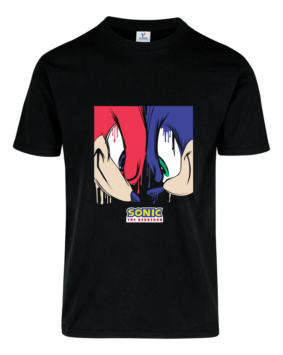Remera: Sonic Cara Espejo Memoestampados - Imagen 2