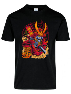 Remera: Samurai Naranja Memoestampados