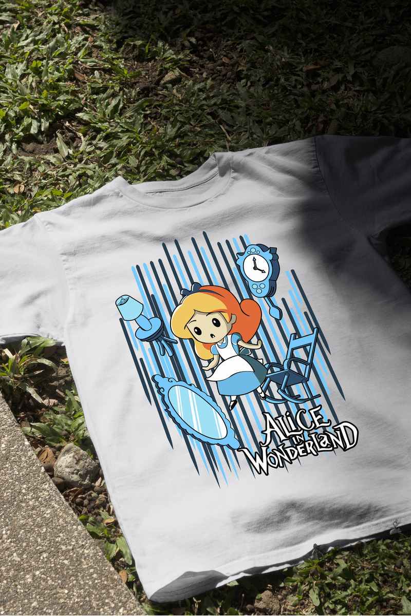 Remera: Alice In Wonderland 02 Memoestampados - Imagen 15