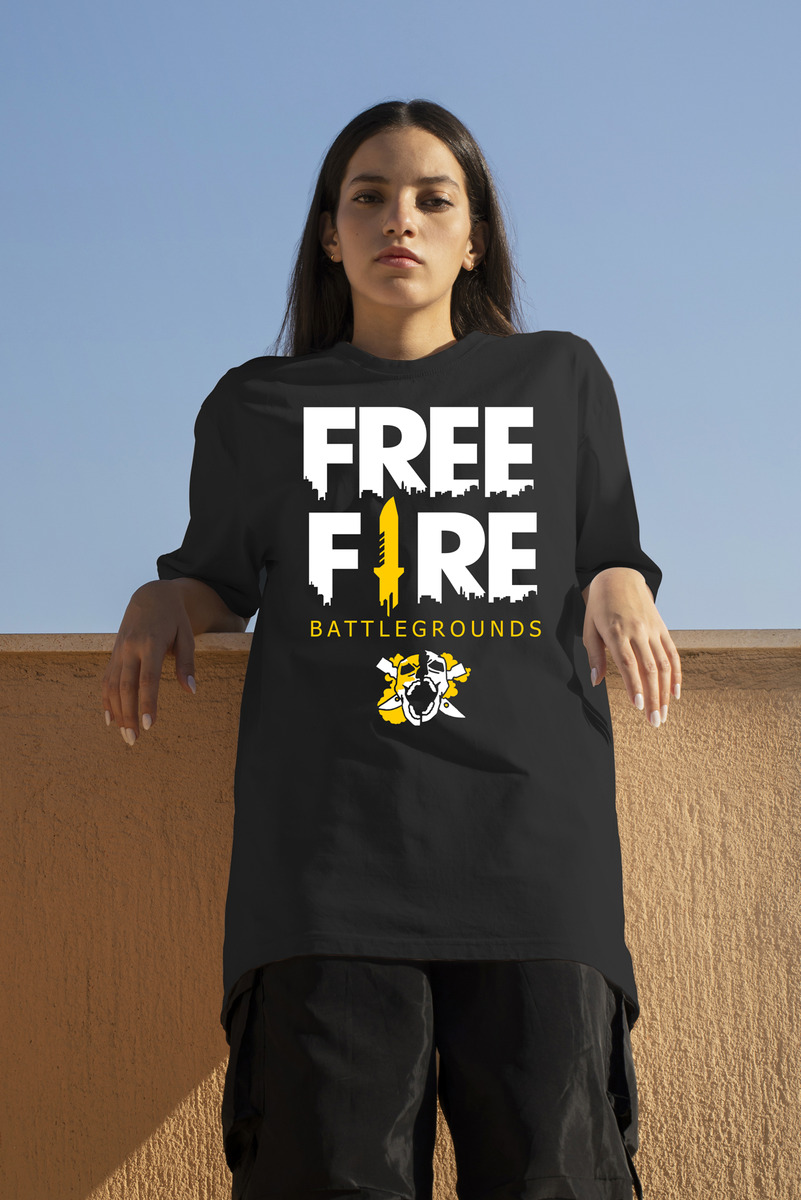 Remera: Free Fire 01 Memoestampados