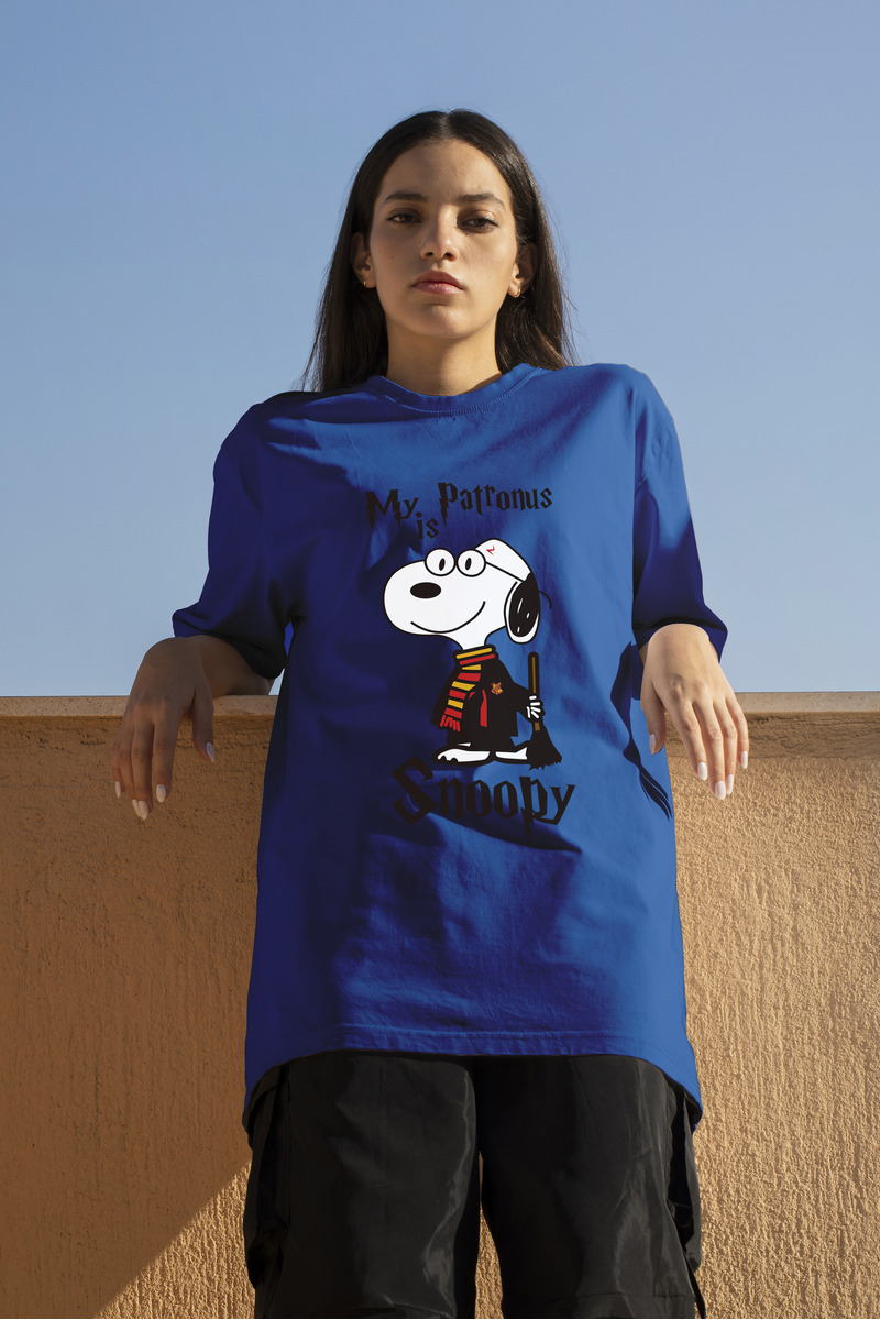 Remera: My Patronus Is Snoopy Memoestampados - Imagen 7