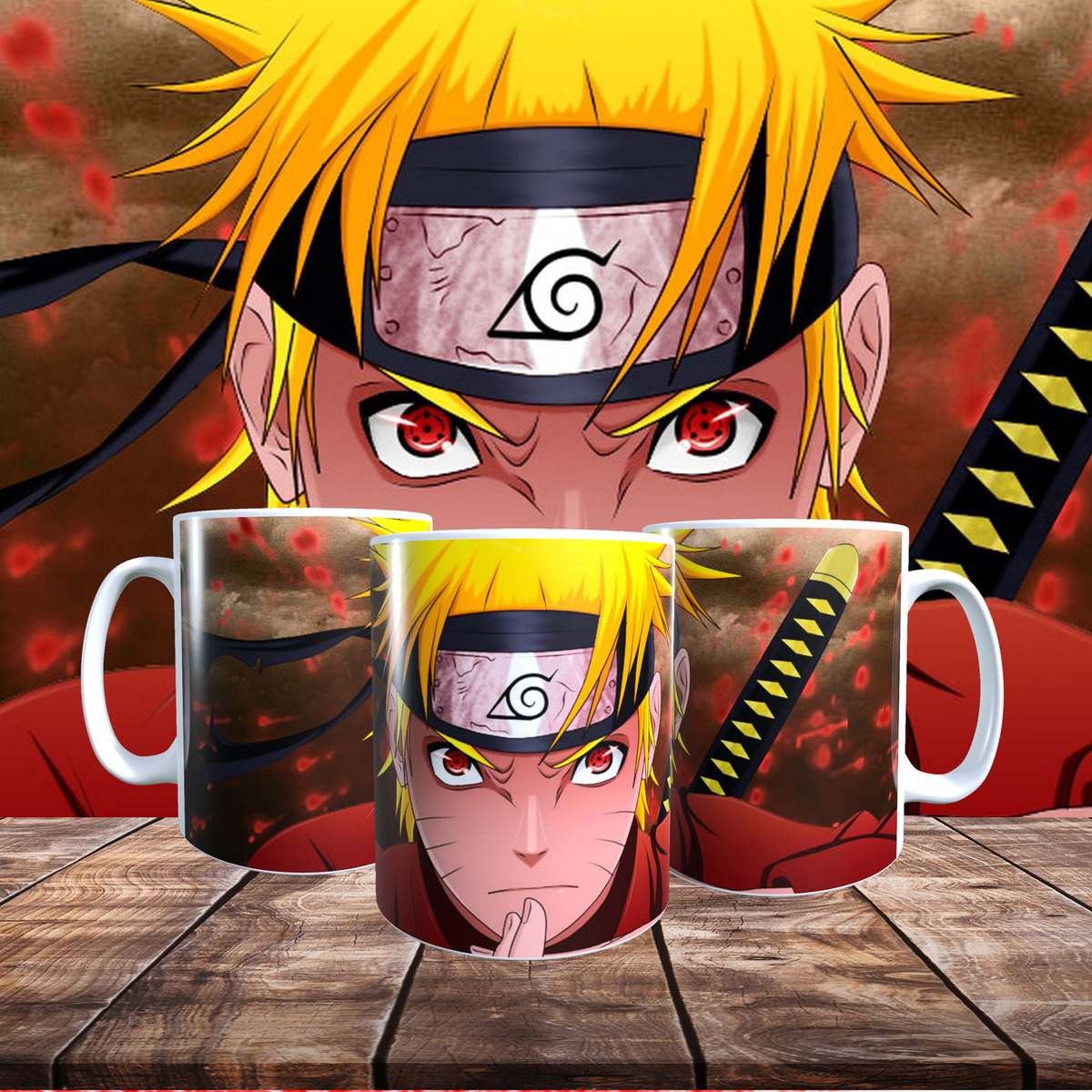 Taza Personalizada Diseño Naruto Anime Serie T432 - Imagen 5