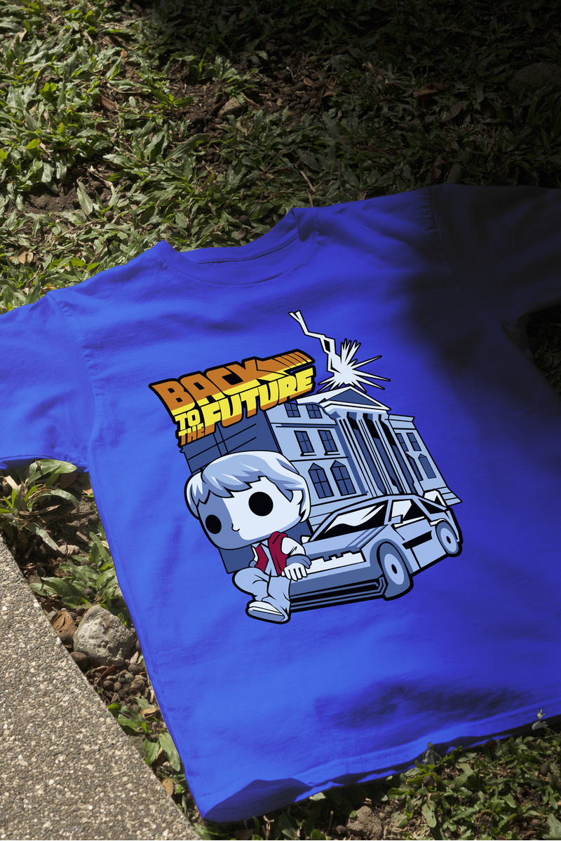 Remera: Volver Al Futuro Muñeco Memoestampados - Imagen 14