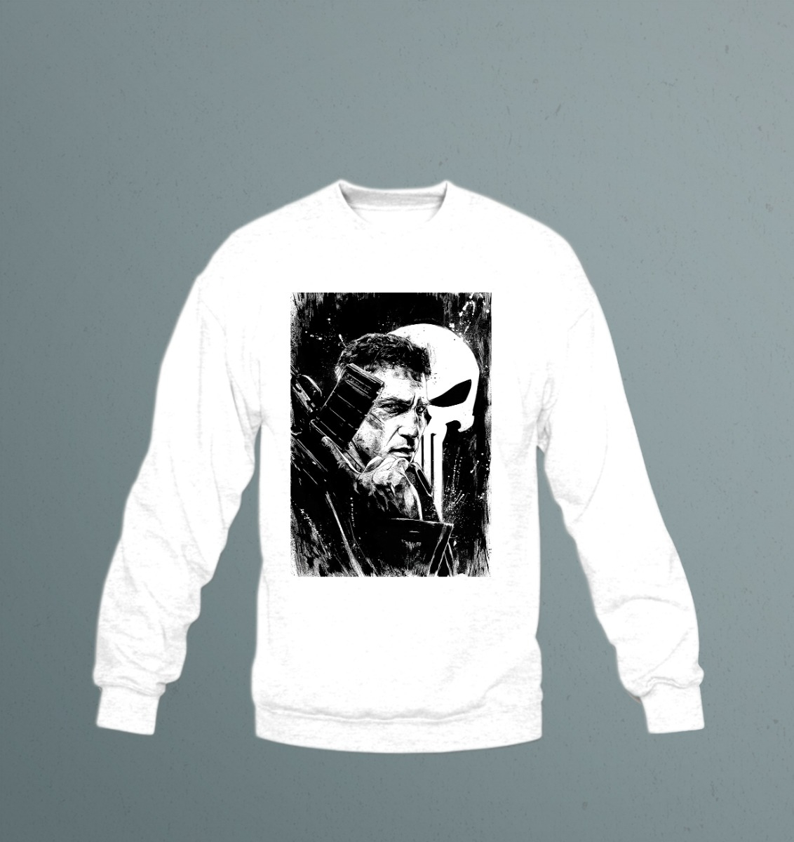 Buzo Punisher 01 Memoestampados - Imagen 6