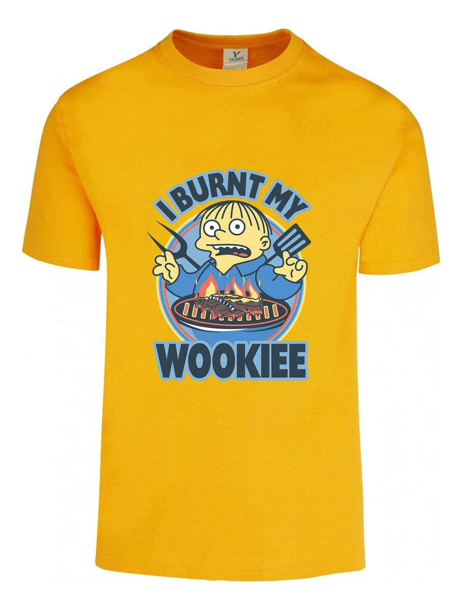 Remera: I Burnt My Wookie Ralph Memoestampados - Imagen 9