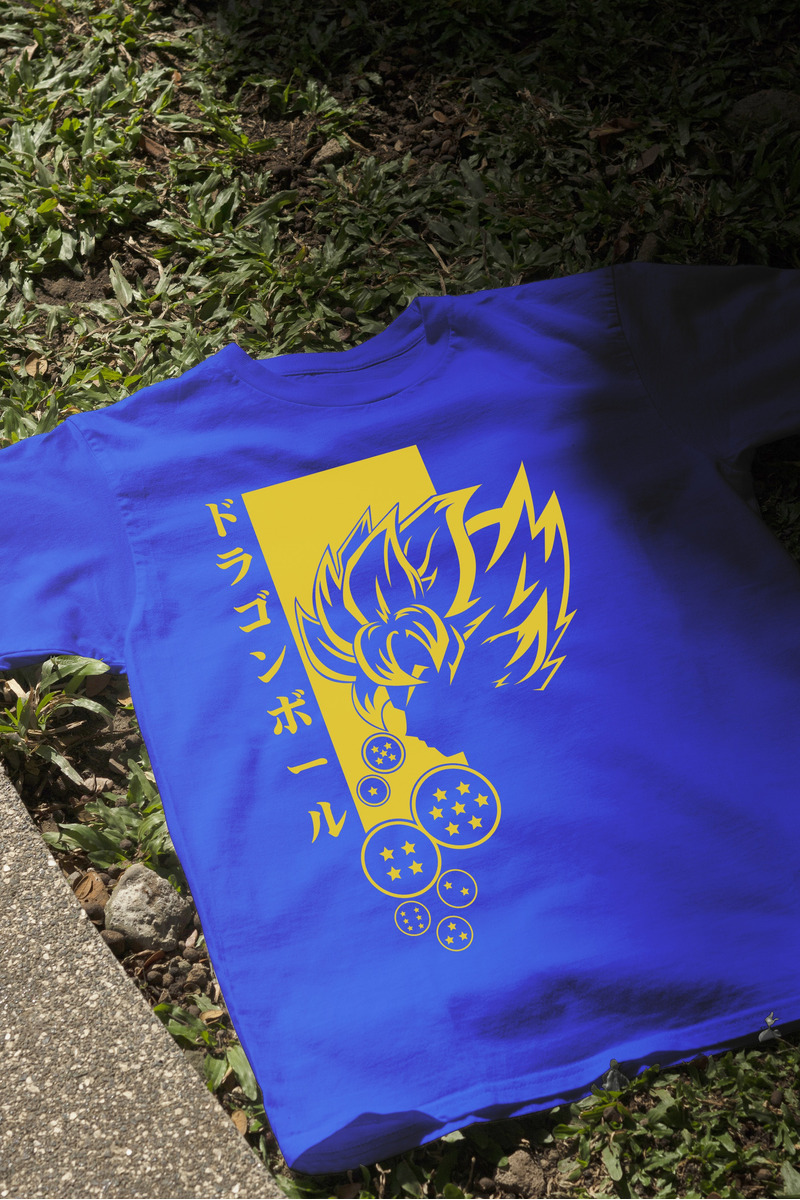 Remera: Dragon Ball Silueta 01 Memoestampados - Imagen 9