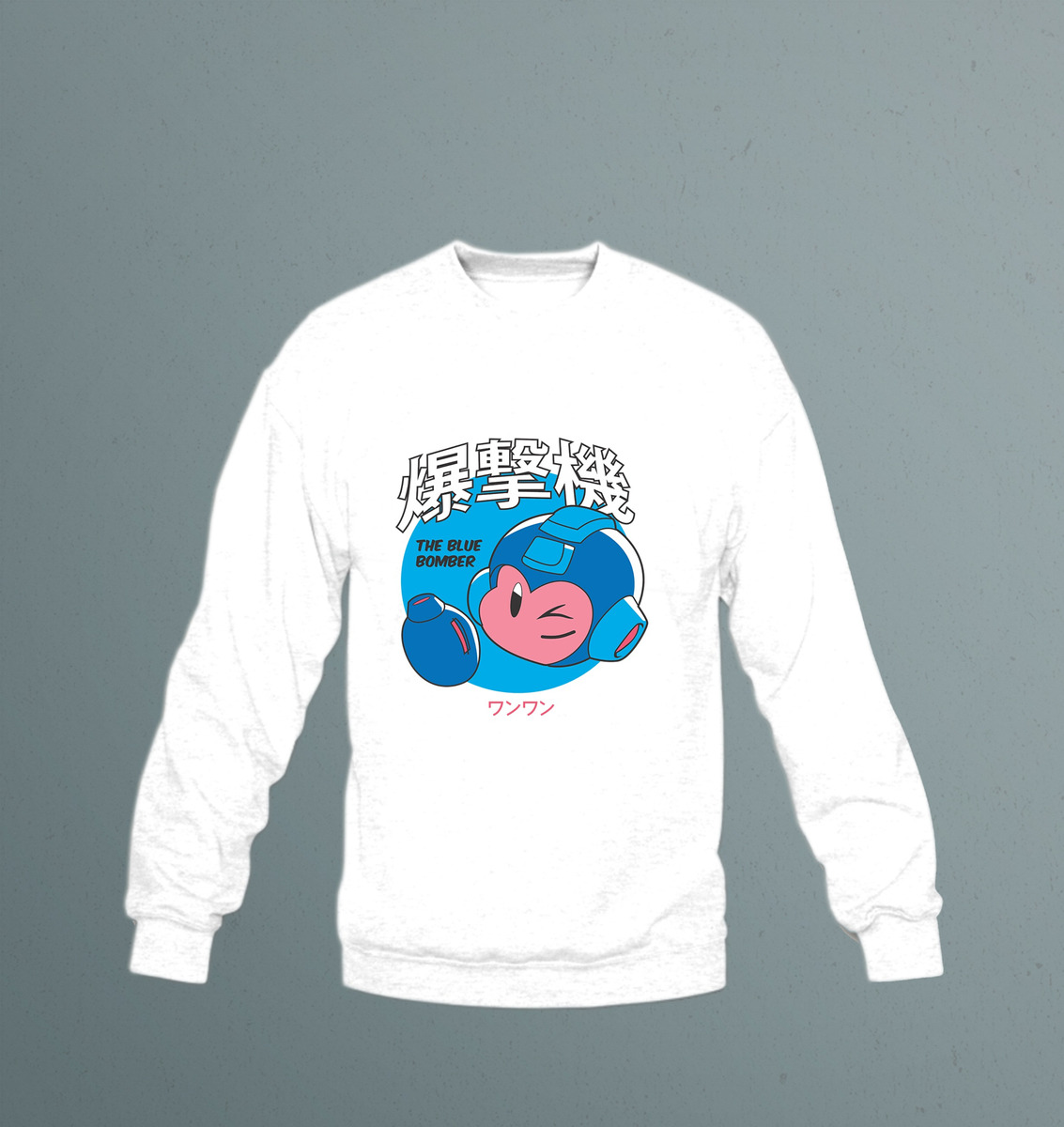 Buzo The Blue Bomberman Memoestampados - Imagen 13