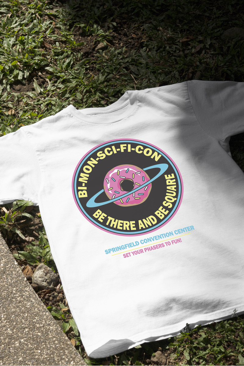 Remera: Bi Moon Sci Fi Con Memoestampados - Imagen 12