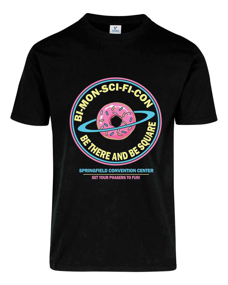 Remera: Bi Moon Sci Fi Con Memoestampados