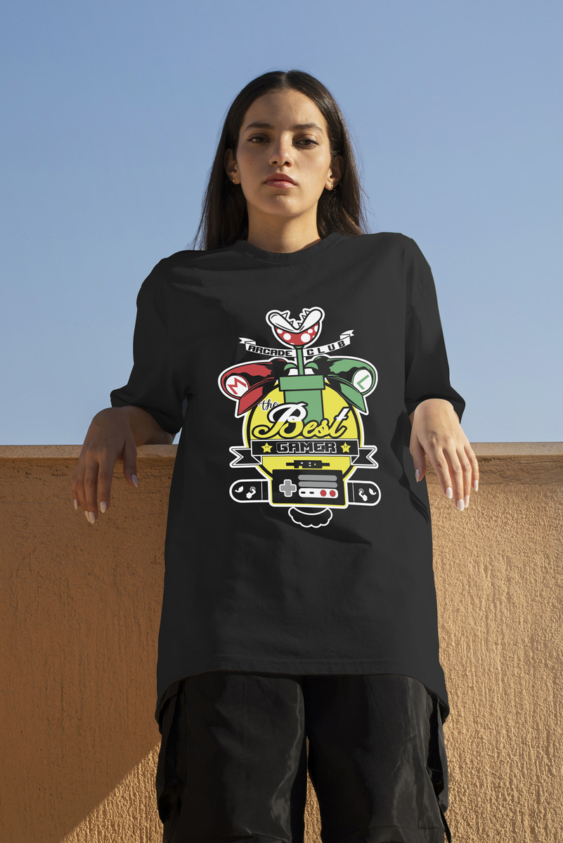Remera: The Best Gamer 1983 Memoestampados - Imagen 2