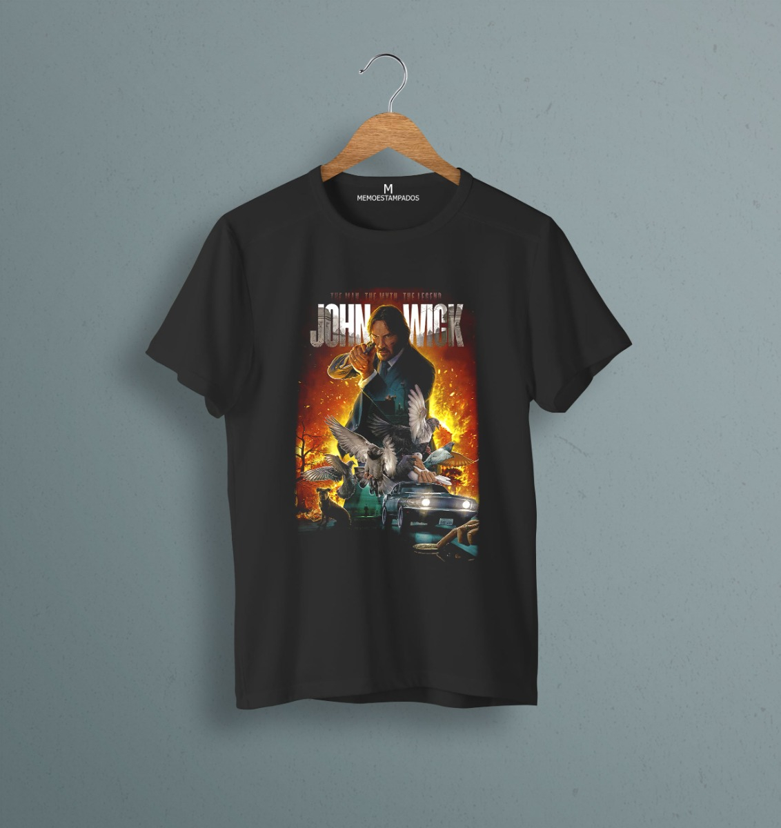 Remera: John Wick Memoestampados - Imagen 5