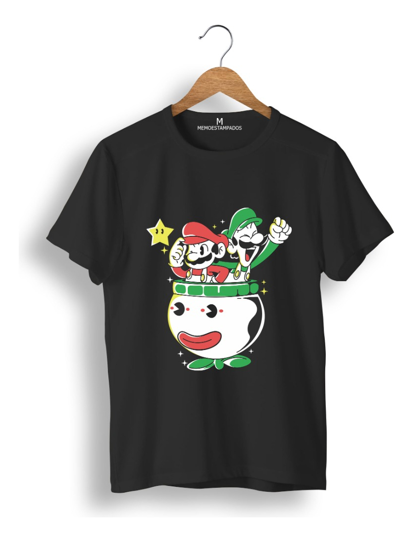Remera: Mario Cartoon Memoestampados - Imagen 4