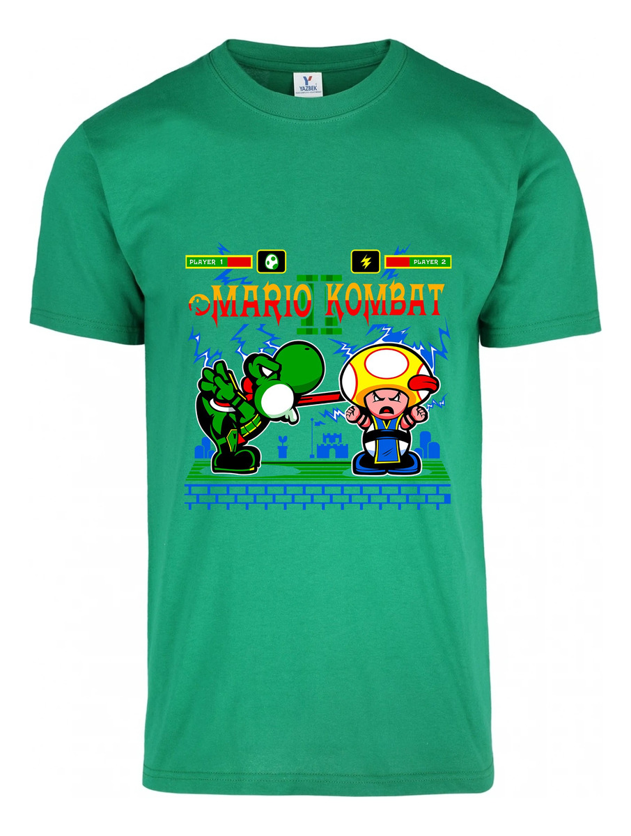 Remera: Mario Mortal Kombat Videojuegos Memoestampados - Imagen 11