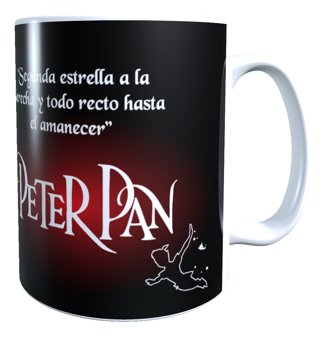 Taza Personalizada Diseño Peter Pan 343 - Imagen 2