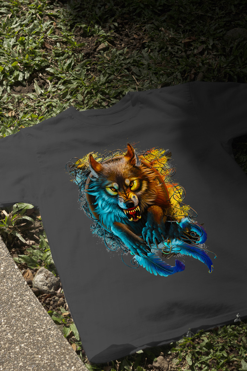 Remera: Lobo Memoestampados - Imagen 3