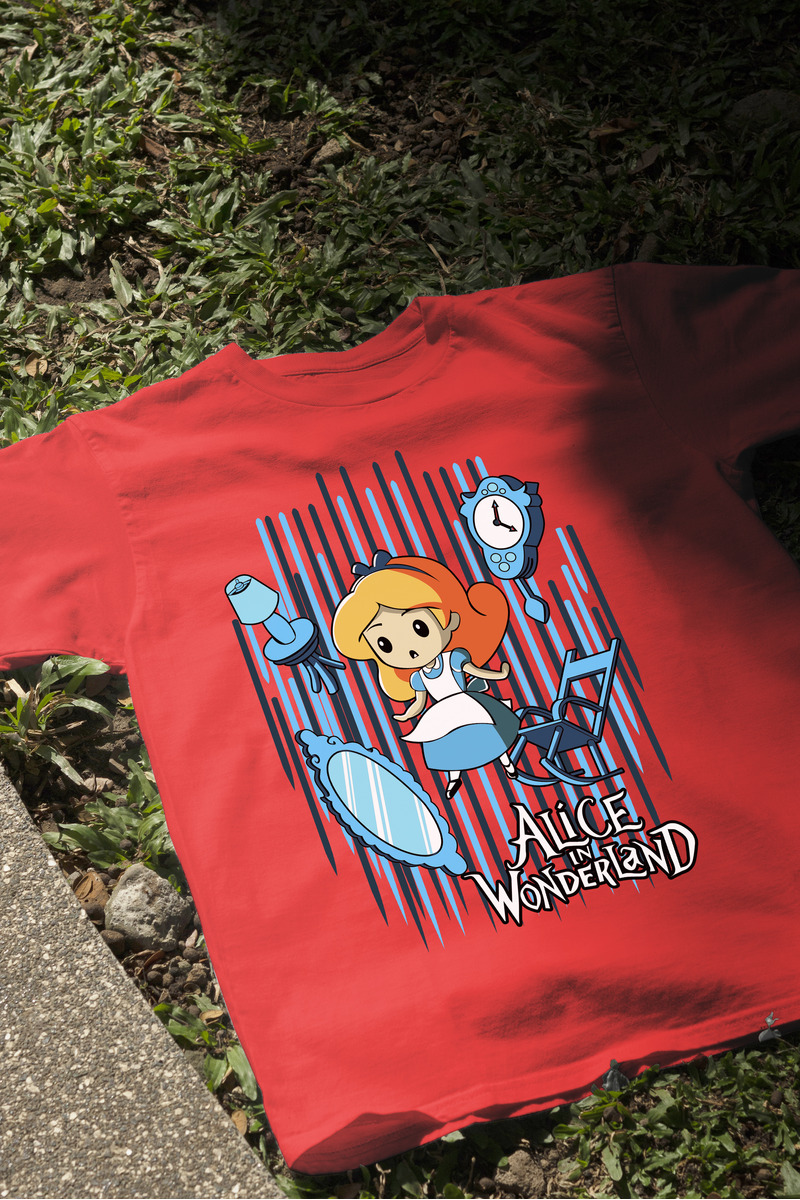 Remera: Alice In Wonderland 02 Memoestampados - Imagen 18