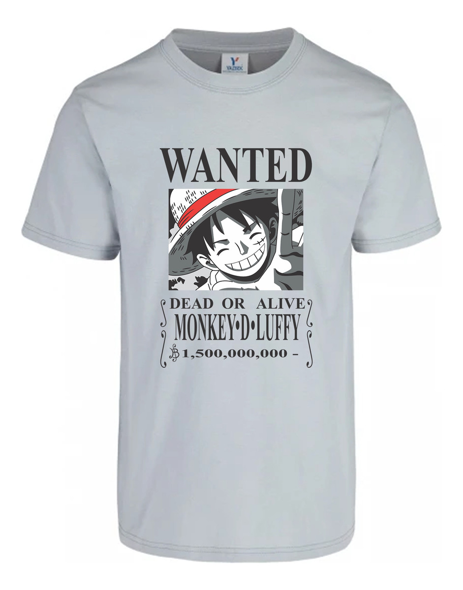 Remera: Wanted Luffy Memoestampados - Imagen 26