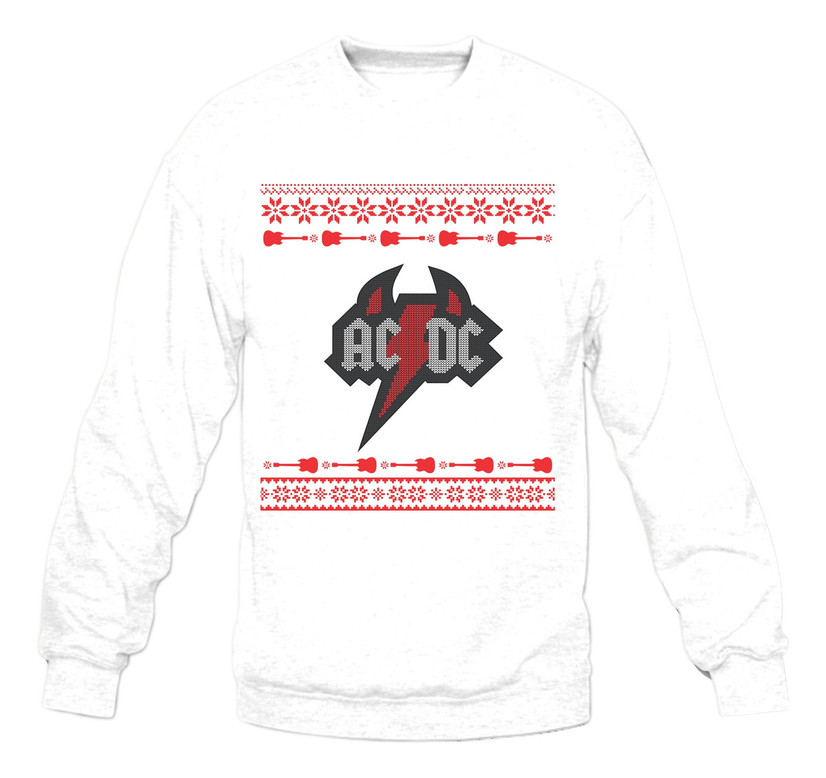 Buzo Ac Dc Ugly Sweater Memoestampados - Imagen 10