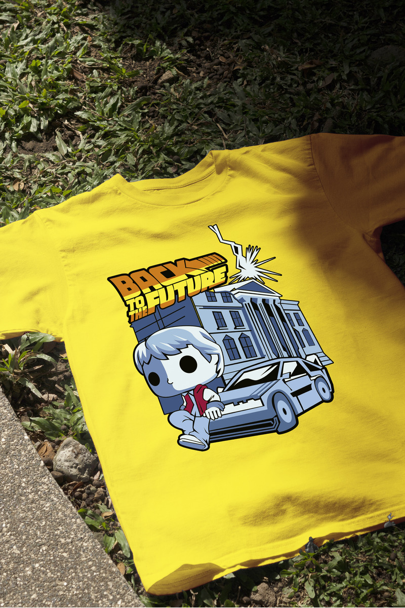 Remera: Volver Al Futuro Muñeco Memoestampados - Imagen 9