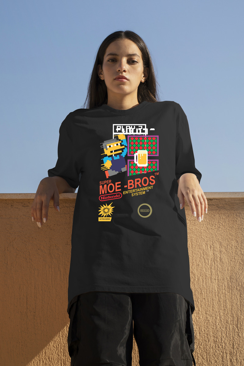Remera: Super Moe Bros Memoestampados - Imagen 2
