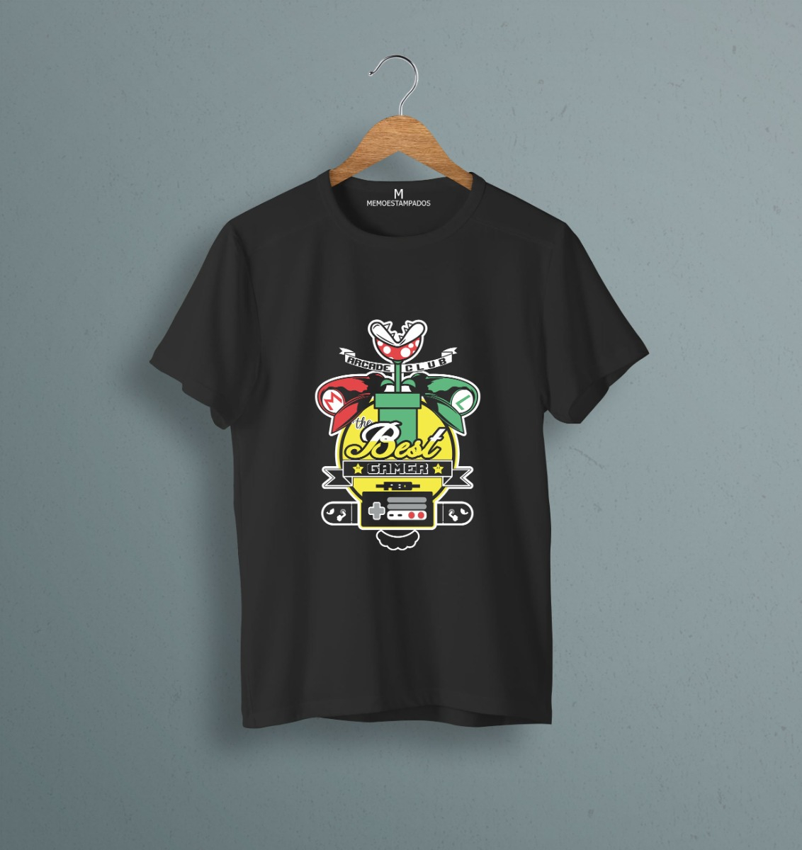 Remera: The Best Gamer 1983 Memoestampados - Imagen 5