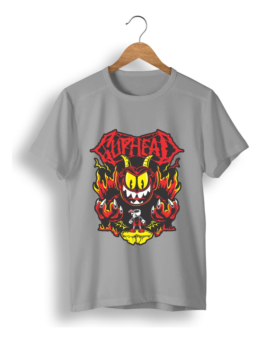 Remera: Cuphead Hell Memoestampados - Imagen 15