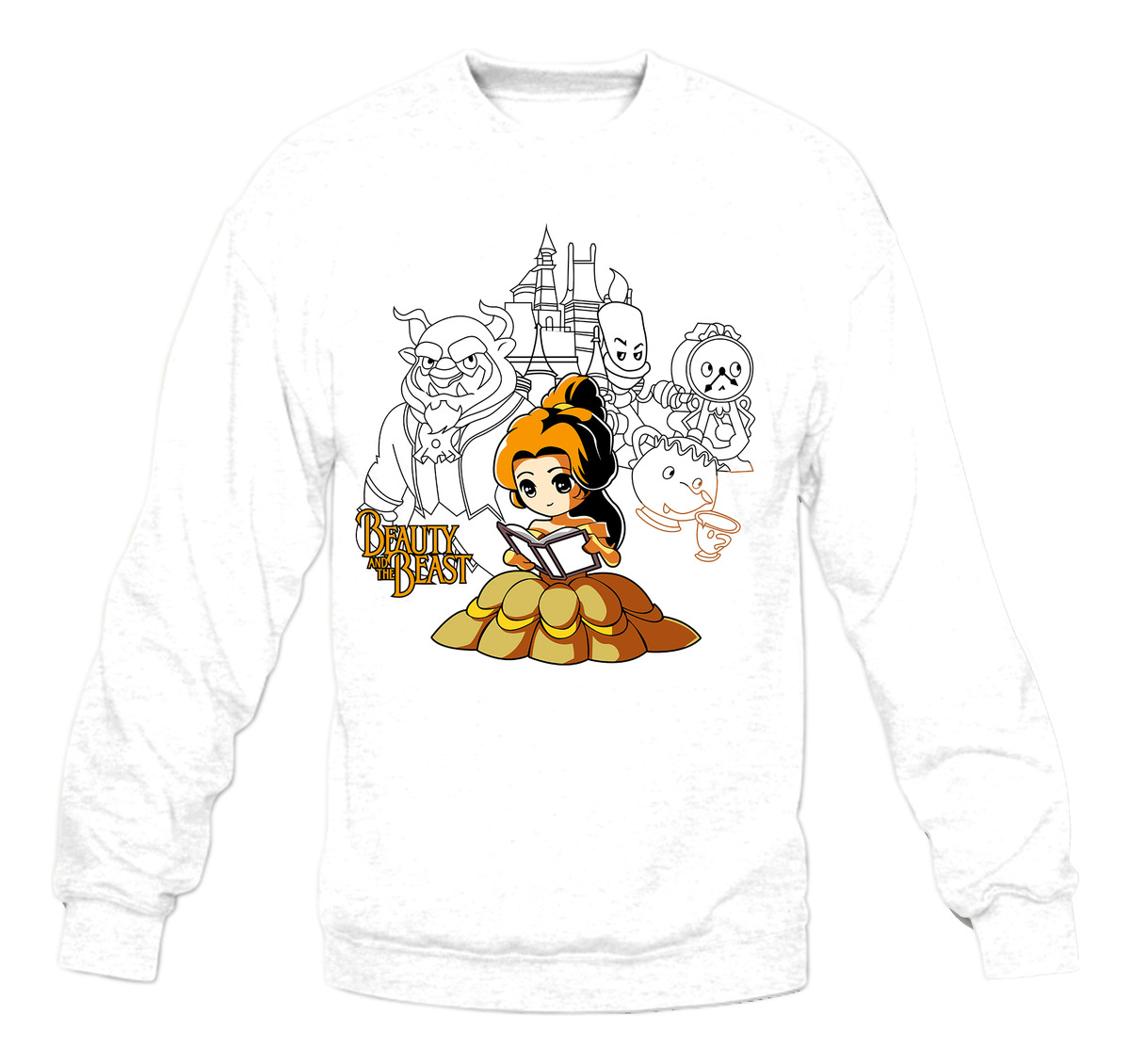 Buzo Beauty And The Beast Memoestampados - Imagen 2