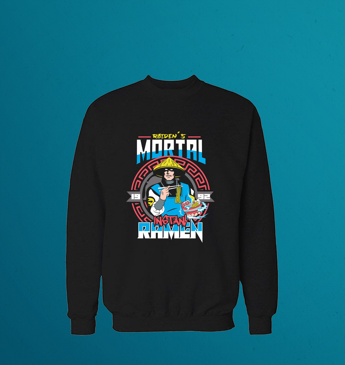 Buzo Raidens Mortal Instan Ramen Memoestampados - Imagen 3