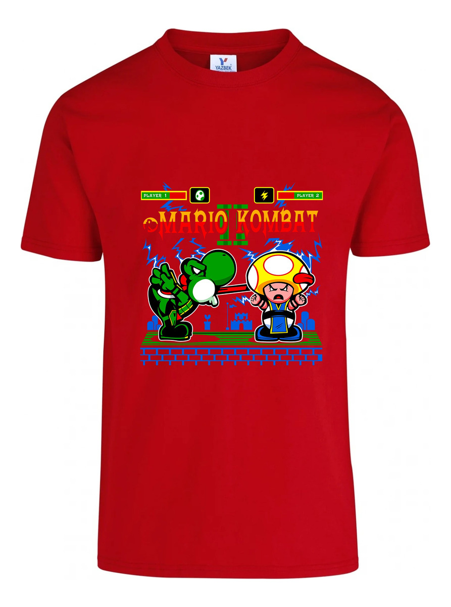 Remera: Mario Mortal Kombat Videojuegos Memoestampados - Imagen 9