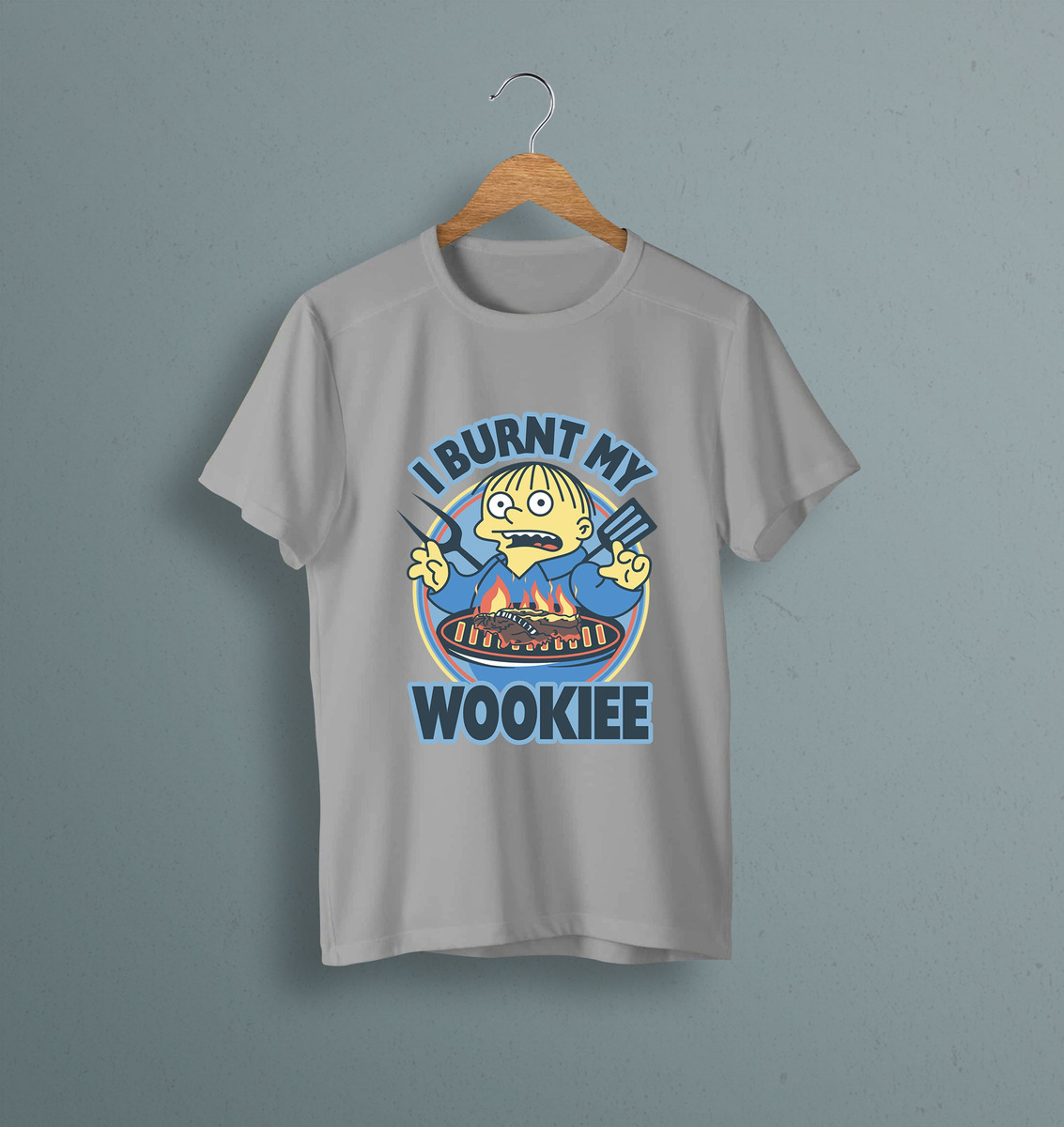 Remera: I Burnt My Wookie Ralph Memoestampados - Imagen 12