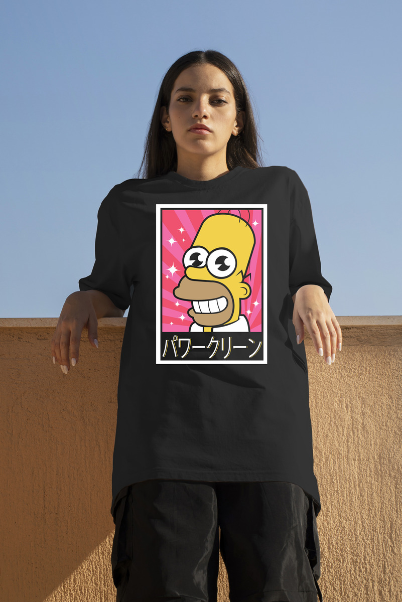 Remera: Homero Anime Memoestampados - Imagen 2