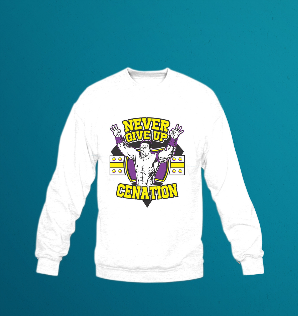 Buzo Never Give Up Cenation Memoestampados - Imagen 11