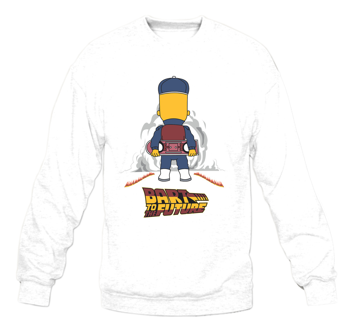 Buzo Bart To The Future Memoestampados - Imagen 11