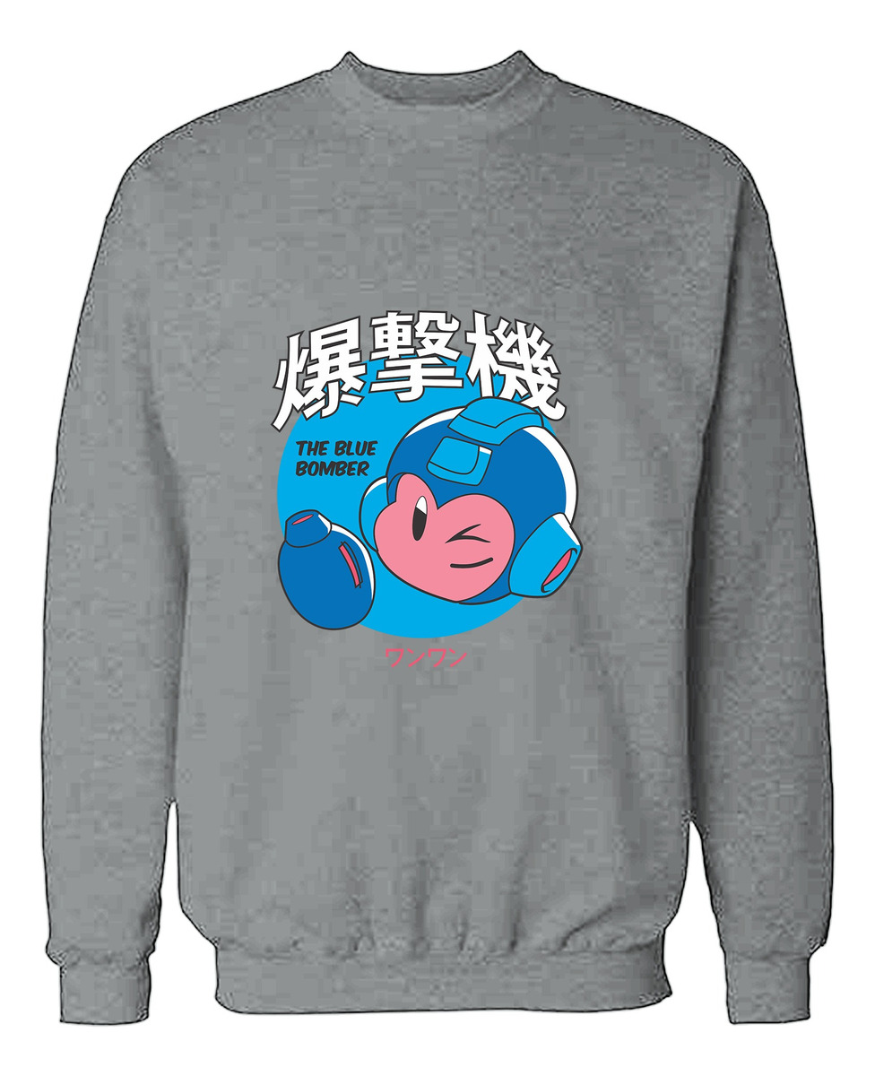 Buzo The Blue Bomberman Memoestampados - Imagen 7