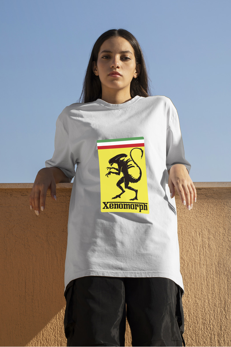 Remera: Xenomorph Ferrari Memoestampados - Imagen 11