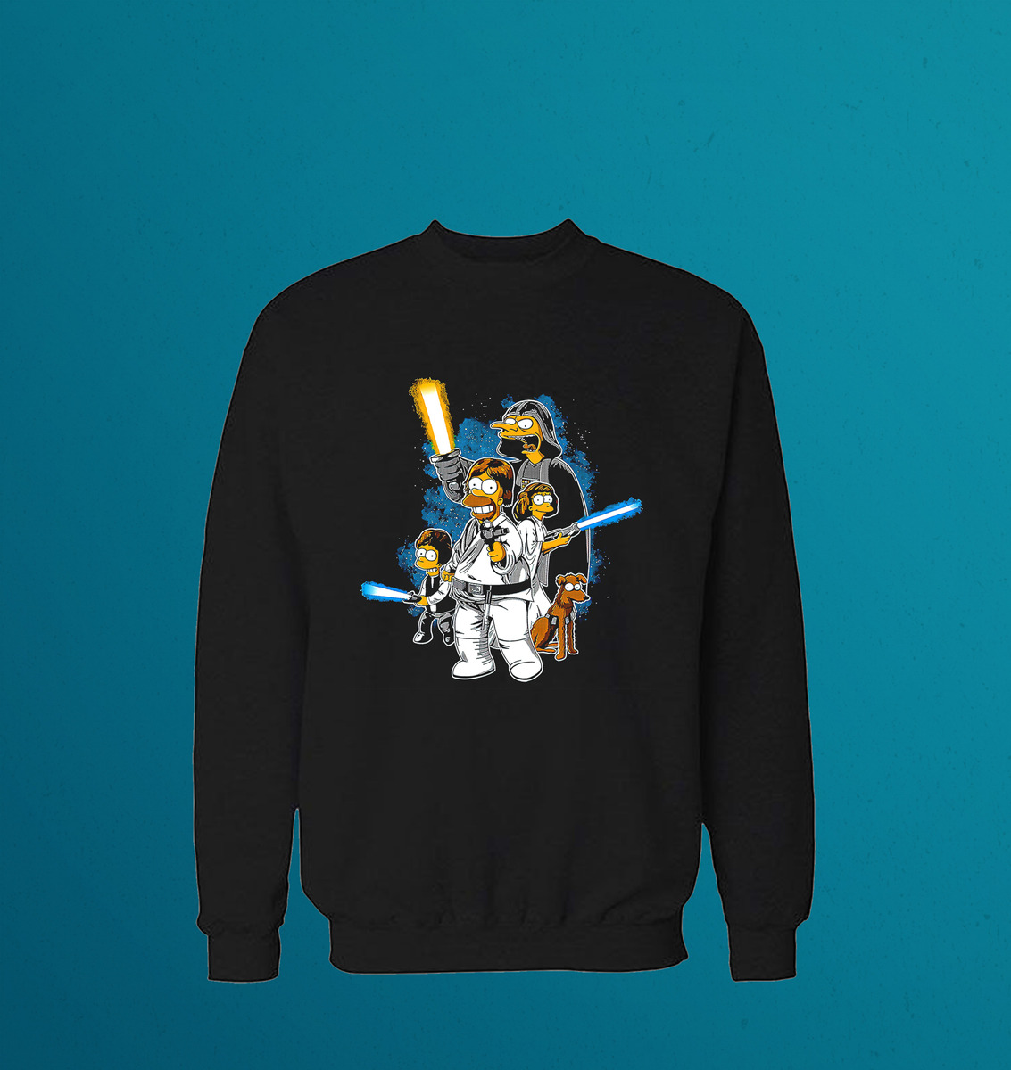 Buzo Simpson Star Wars Memoestampados - Imagen 3