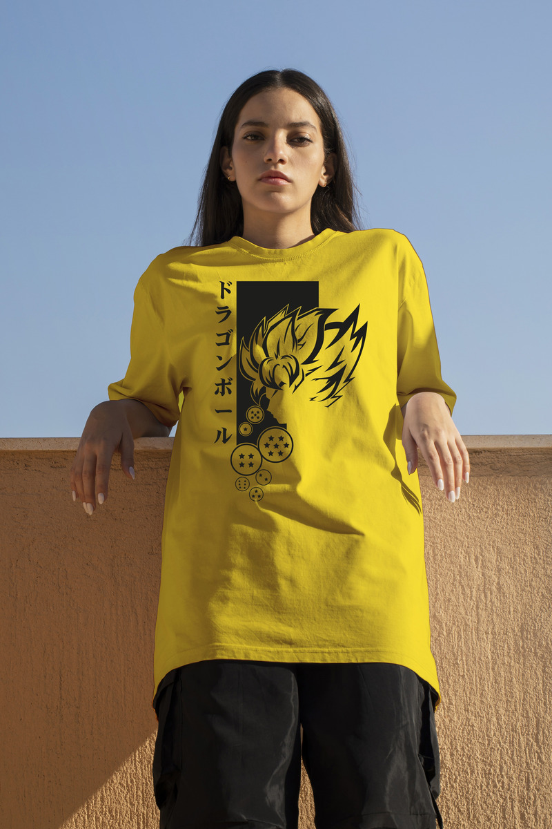 Remera: Dragon Ball Silueta 01 Memoestampados - Imagen 4