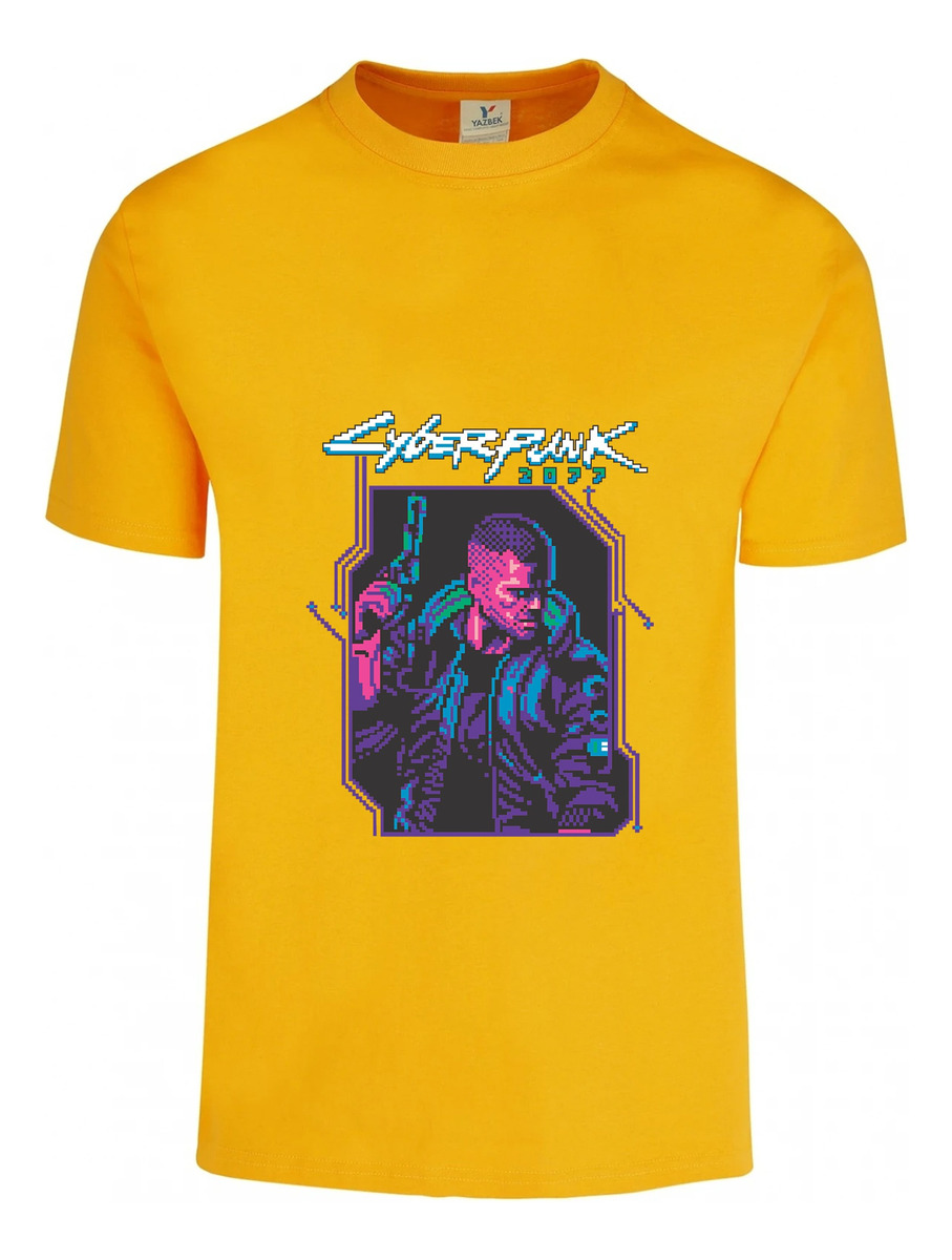 Remera: Cyberpunk 2077 Pixel Art Memoestampados - Imagen 22