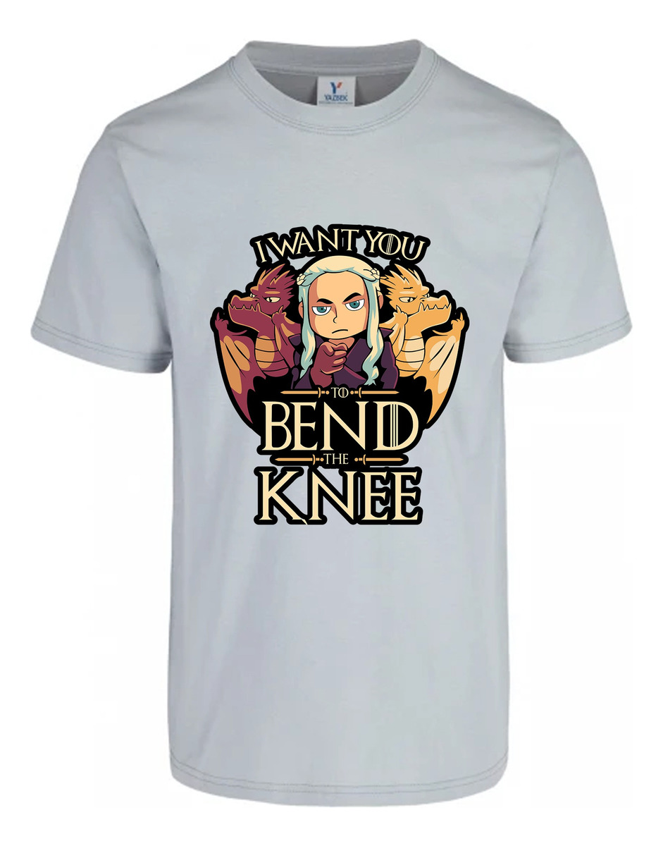 Remera: I Want You To Bend The Knee Memoestampados - Imagen 7