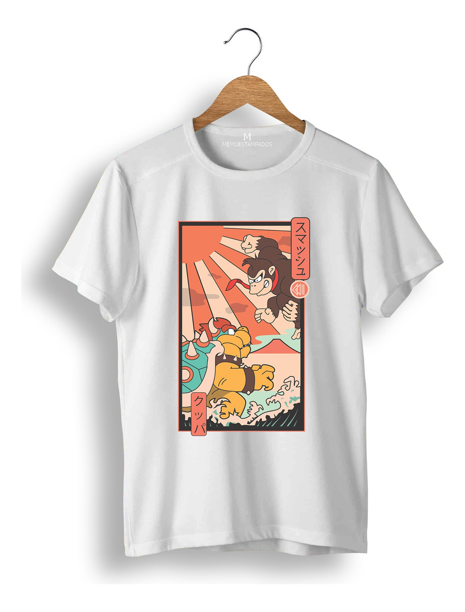 Remera: Bowser Vs Donkey Kong Memoestampados - Imagen 22