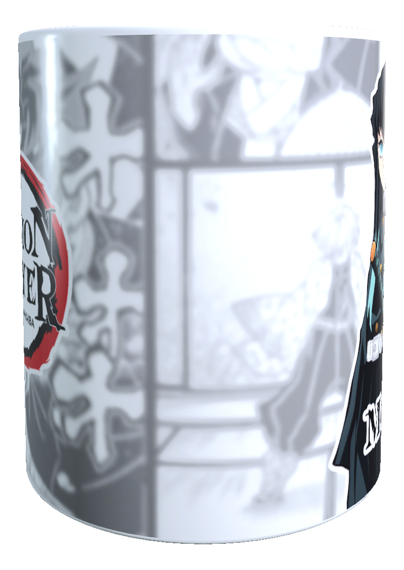Taza Personalizada Diseño Demon Slayer Muichiro T399 - Imagen 2