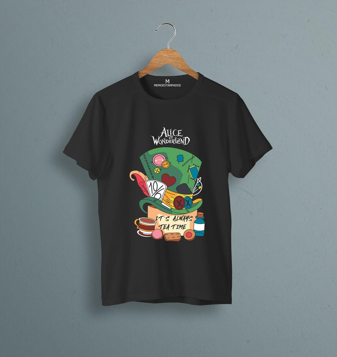 Remera: Its Always Tea Time Memoestampados - Imagen 2