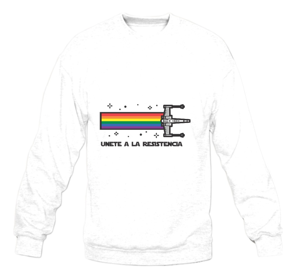 Buzo Unete A La Resistencia Pride Memoestampados - Imagen 10