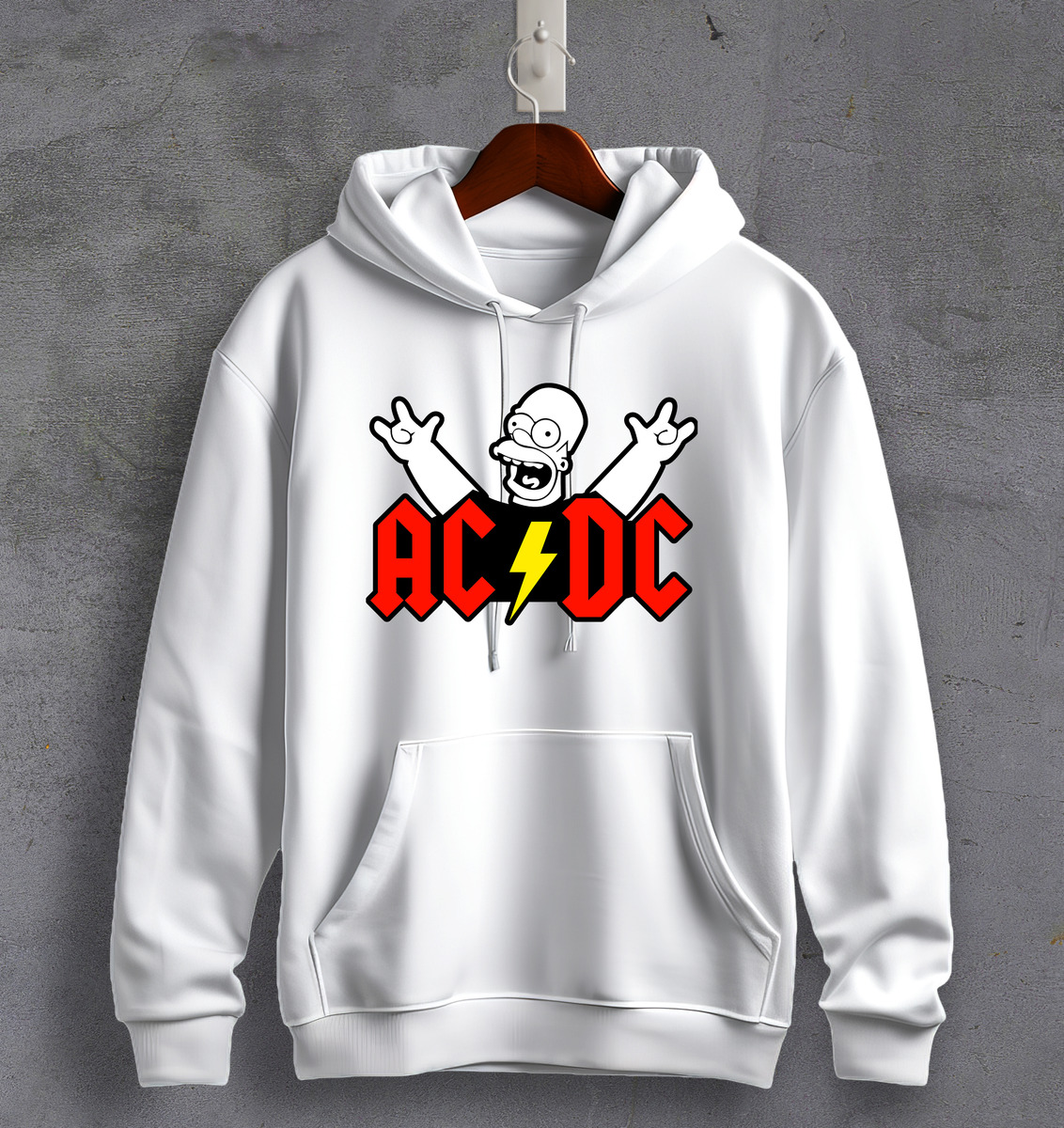 Canguro Ac Dc Homer Memoestampados - Imagen 4